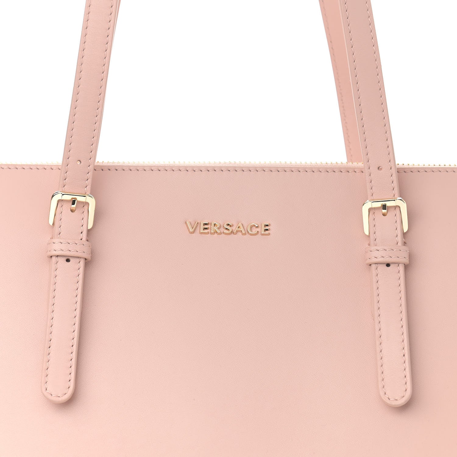 Versace Calfskin Shopping Tote Pink 8 of 10