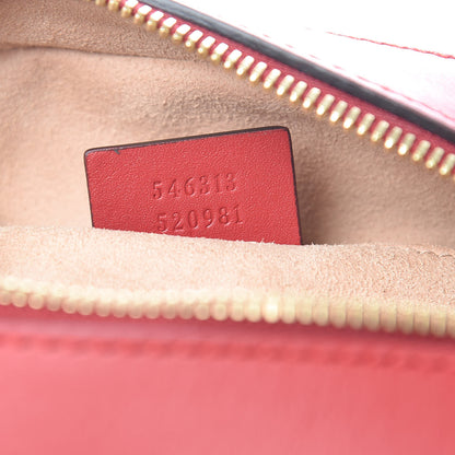 Gucci GG Supreme Monogram Blooms Mini Chain Shoulder Bag Beige Blue Navy Hibiscus Red 7 of 9