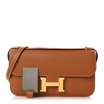 Hermes Epsom Constance 1-Elan Gold Gold 3 of 14
