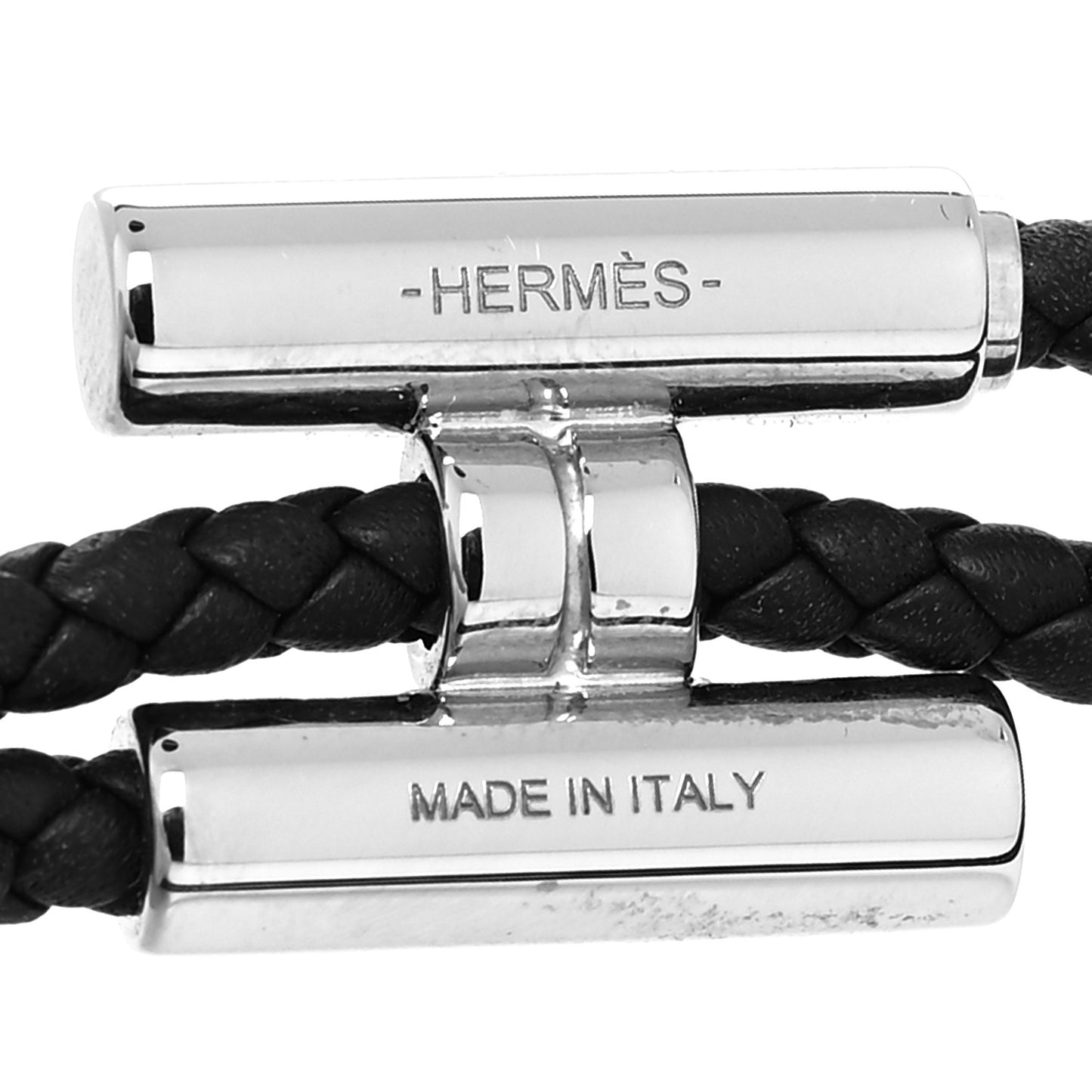 Swift Double Wrap Cord Tournis Tresse Bracelet T5 Black