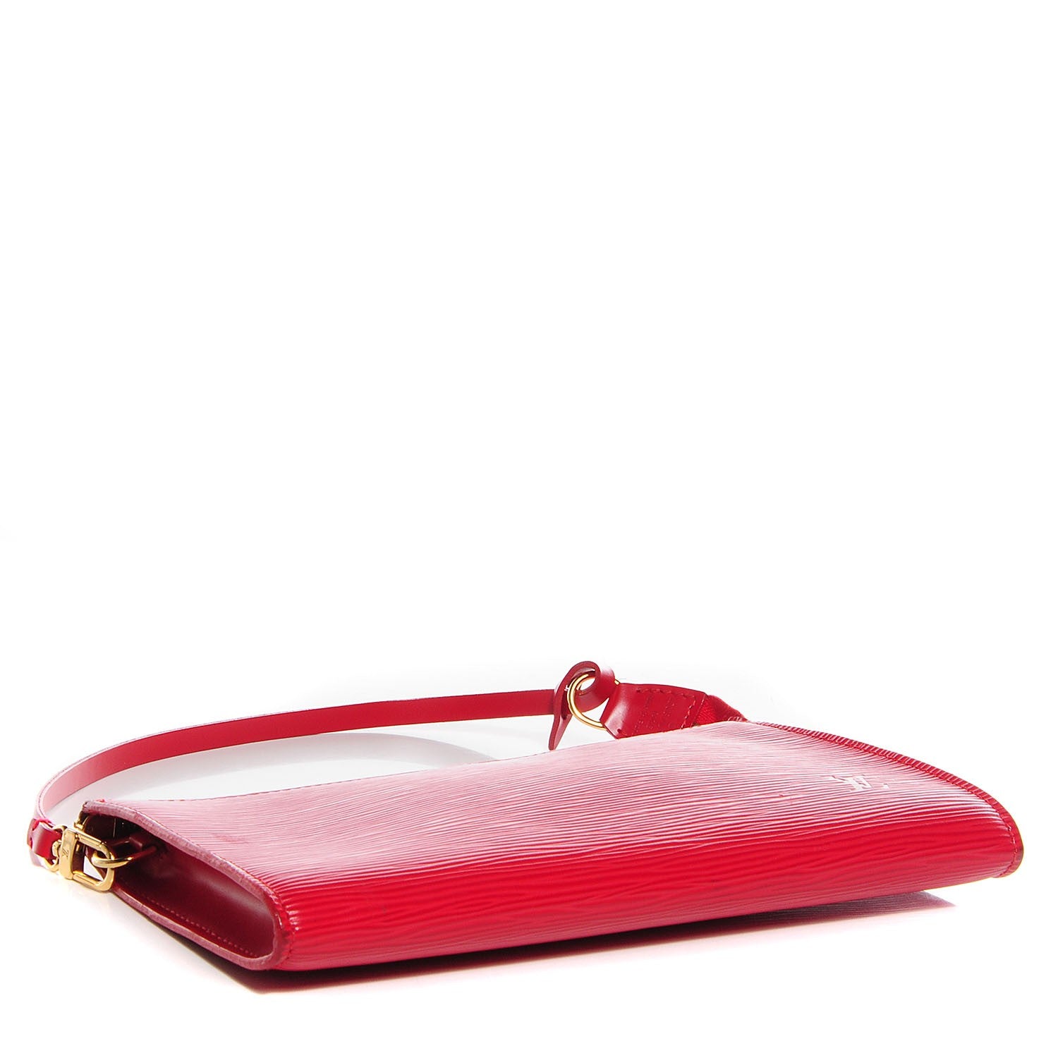Louis Vuitton Epi Pochette Accessories 24 Castillan Red 4 of 7