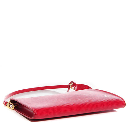 Louis Vuitton Epi Pochette Accessories 24 Castillan Red 4 of 7