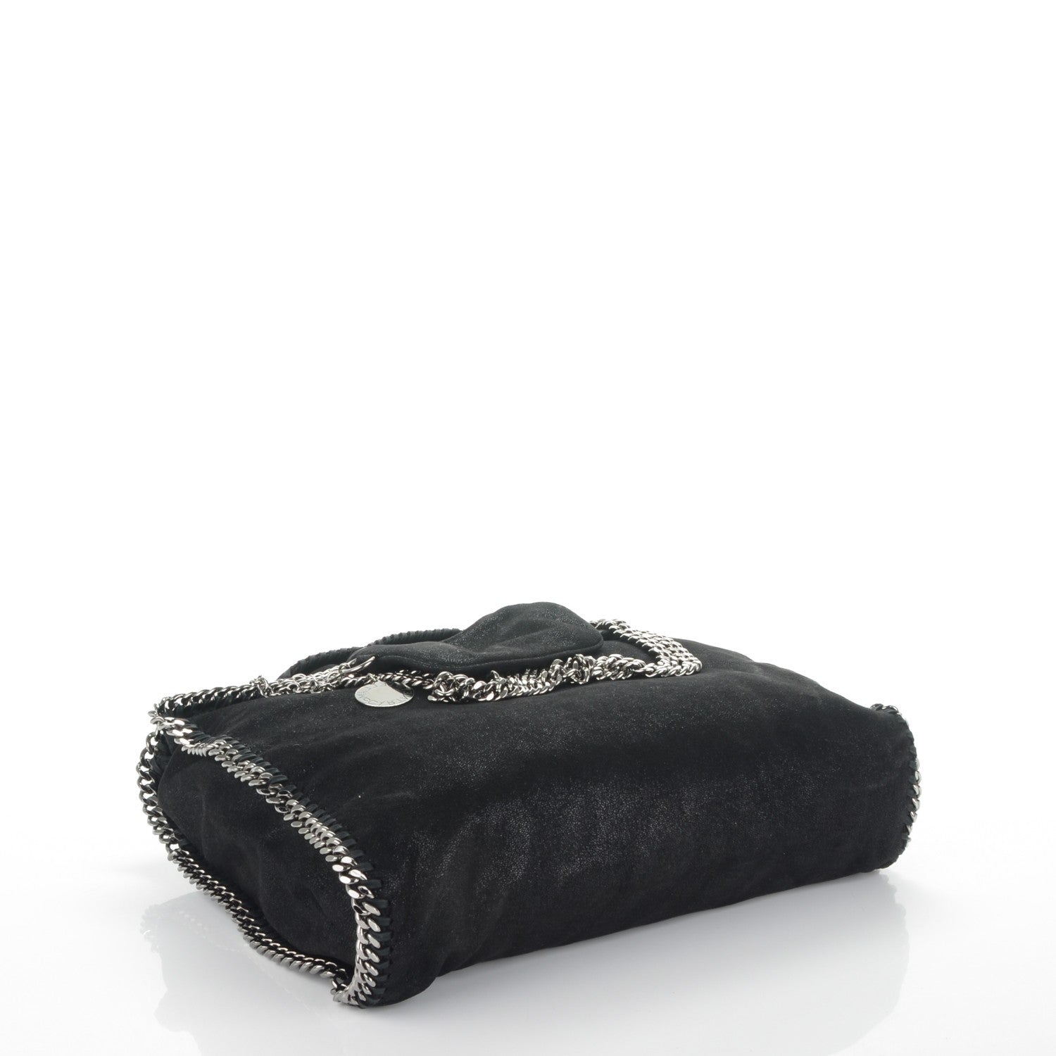 Stella McCartney Shaggy Deer Big Falabella Tote Black 5 of 8
