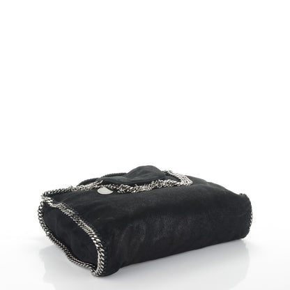 Stella McCartney Shaggy Deer Big Falabella Tote Black 5 of 8
