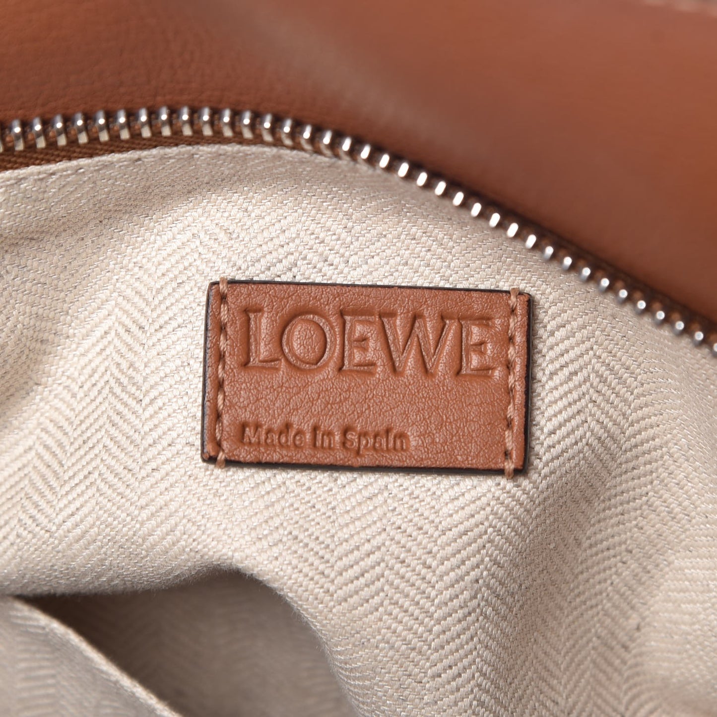 Calfskin Medium Puzzle Bag Tan