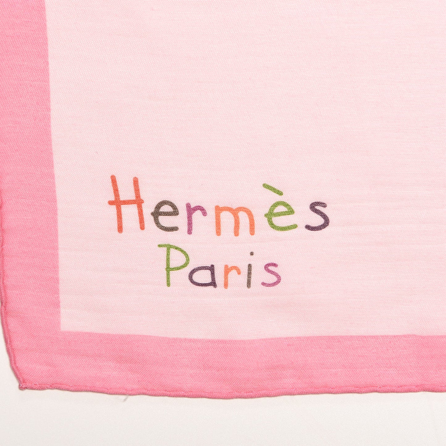 Cashmere Silk Fils Conducteurs Scarf 70 Violine Rose Pale