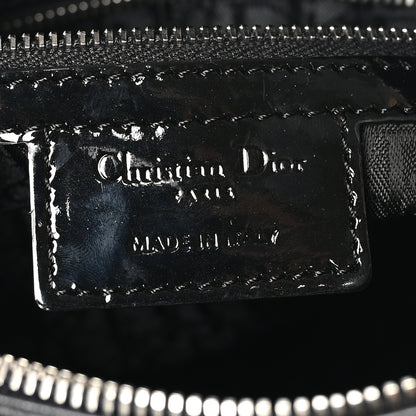 Christian Dior Patent Cannage Large Lady Dior Black 6 of 10