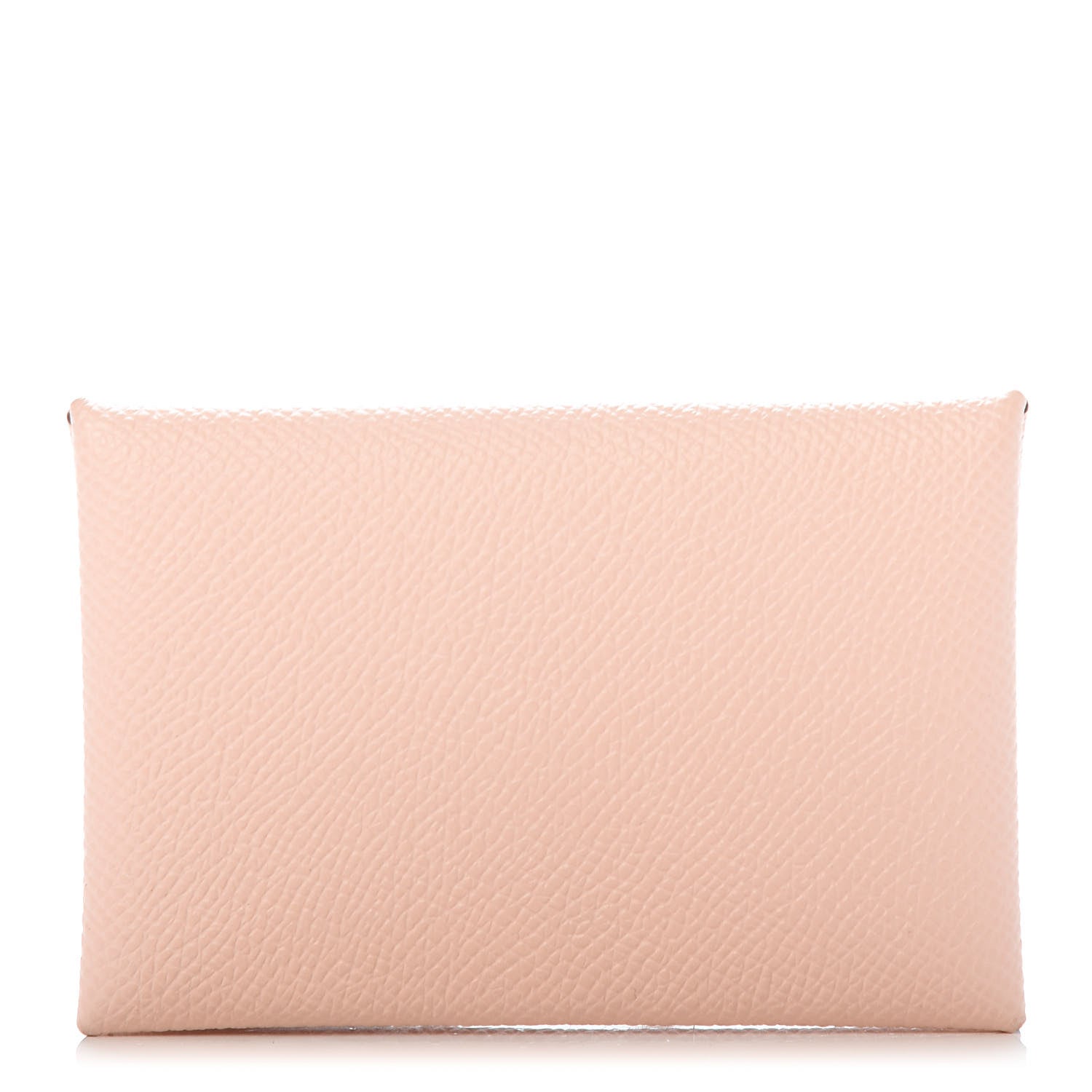 Hermes Epsom Verso Calvi Card Case Rose Sakura Rose Azalee 1 of 6
