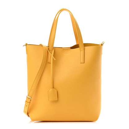Saint Laurent Calfskin Toy Shopping Tote Yellow 1 of 9