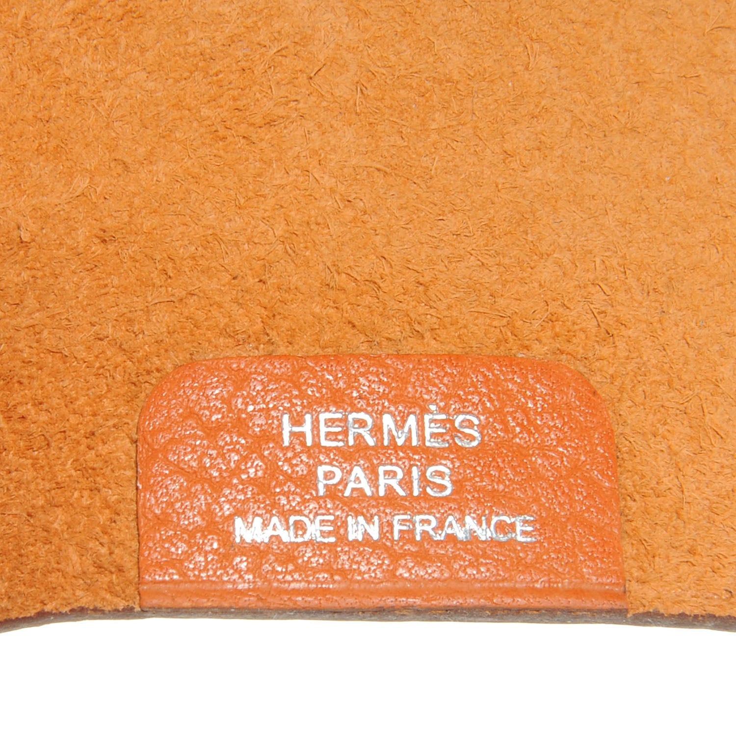 Hermes Togo Ulysse PM Notebook Cover Orange 8 of 9