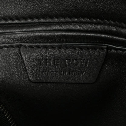 The Row Polished Saddle Calfskin Medium Devon Bag Black 6 of 9