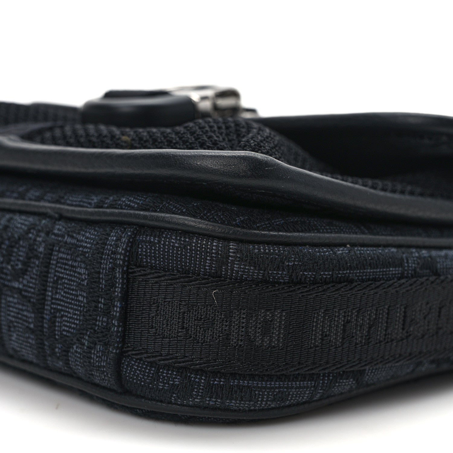 Christian Dior Oblique Jacquard Mini Dior 8 With Strap Black Multicolor 9 of 12