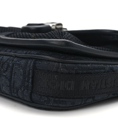 Christian Dior Oblique Jacquard Mini Dior 8 With Strap Black Multicolor 9 of 12