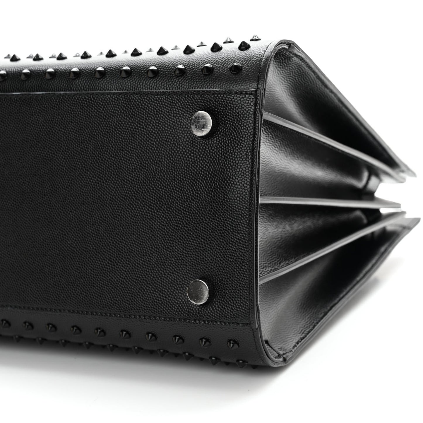 Grain De Poudre Studded Small Sac De Jour Black