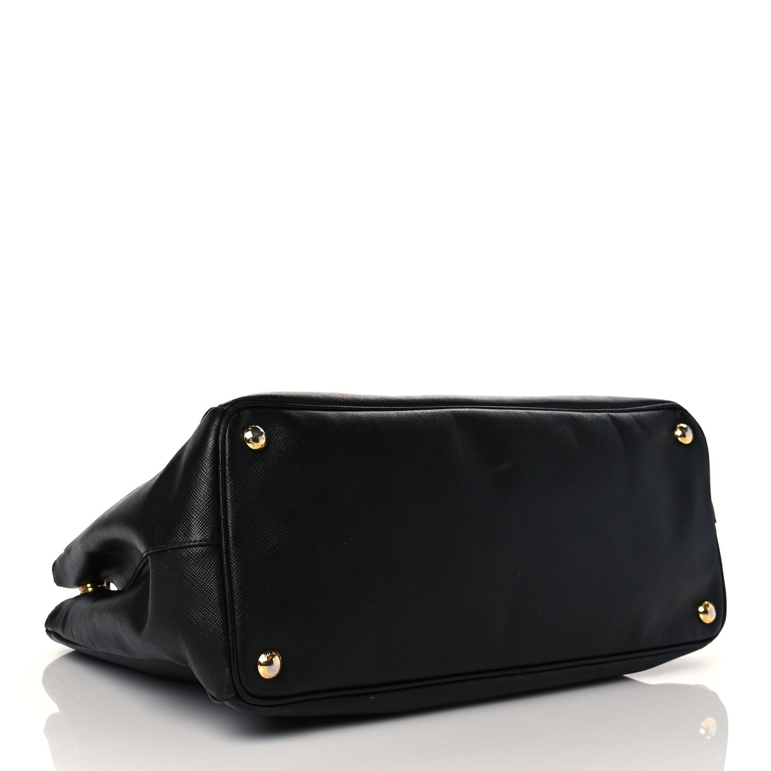 Prada Saffiano Medium Galleria Double Zip Tote Black 3 of 9