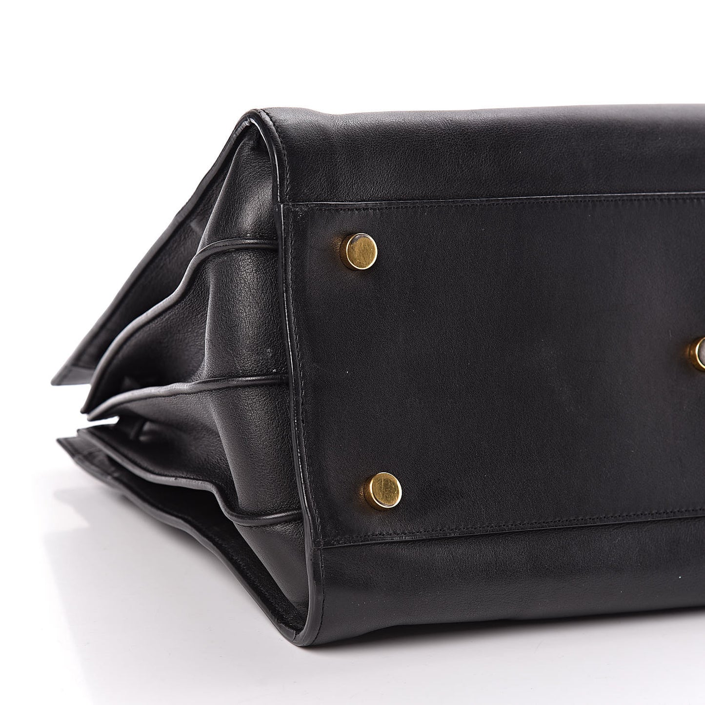 Calfskin Small Sac De Jour Black