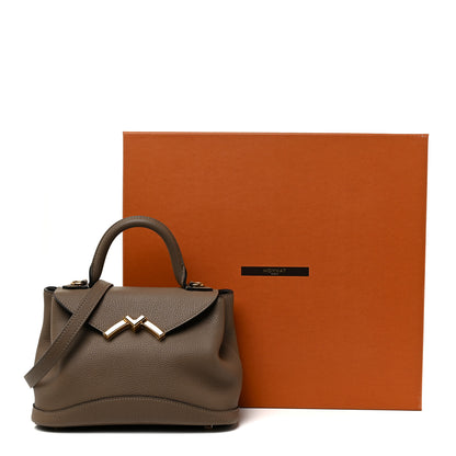 Moynat Taurillon Blush Calfskin Gabby BB Taupe 11 of 11