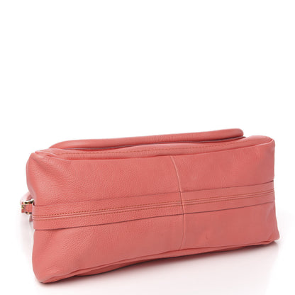 Chloe Calfskin Large Paraty Coral 3 of 16