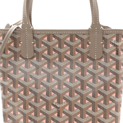 Goyard Goyardine Poitiers Claire Voie Tote Grege Powder Pink 8 of 10