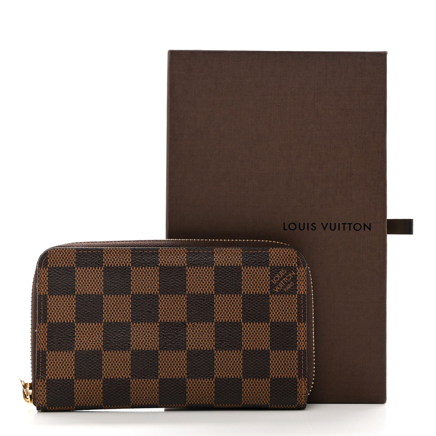 Damier Ebene Zippy Compact Wallet