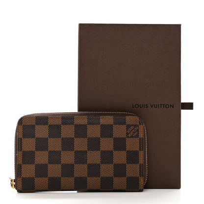 Louis Vuitton Damier Ebene Zippy Compact Wallet 8 of 8