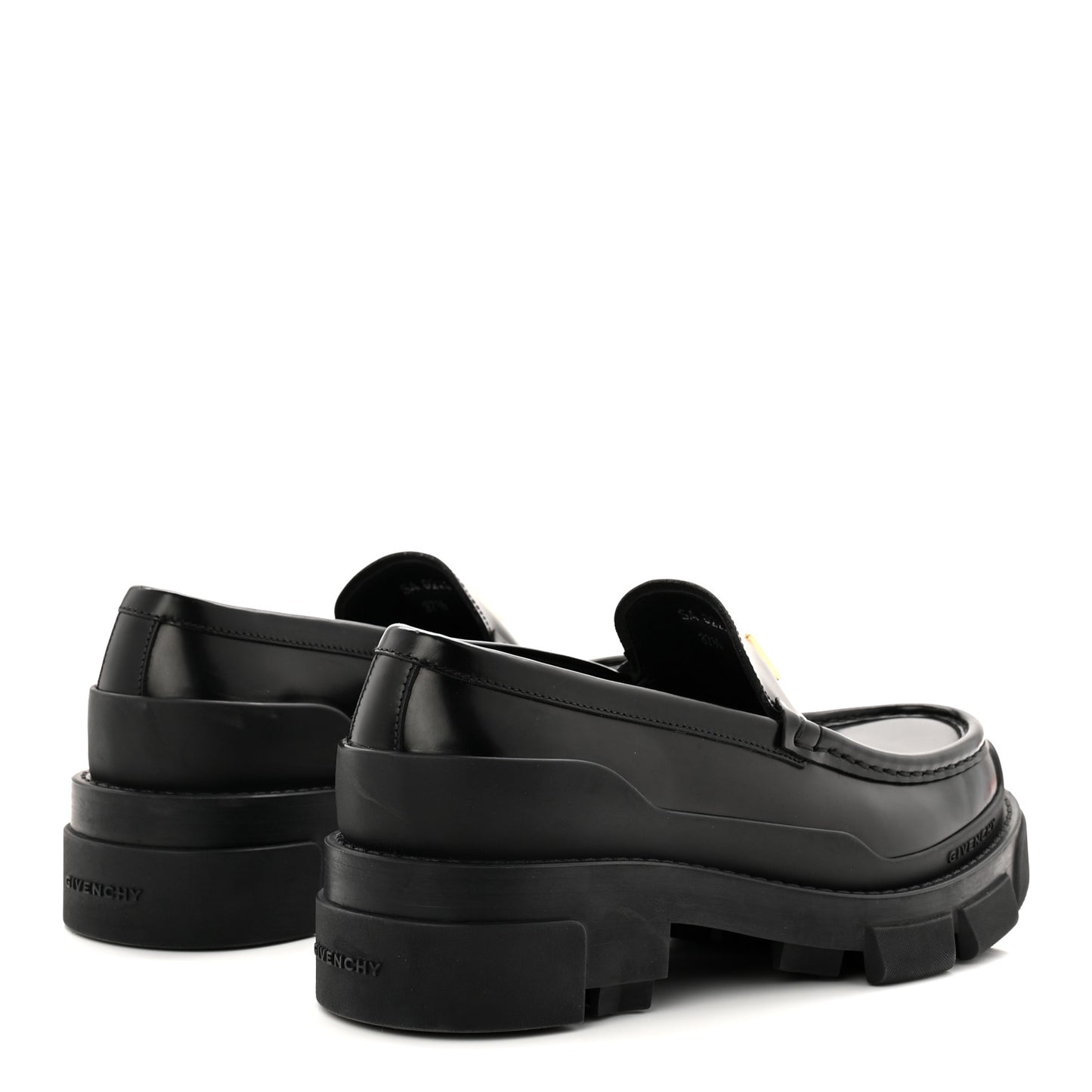 Calfskin Terra Moccassins 37.5 Black