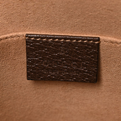 Gucci GG Supreme Monogram Web Ophidia Pouch Brown 12 of 20
