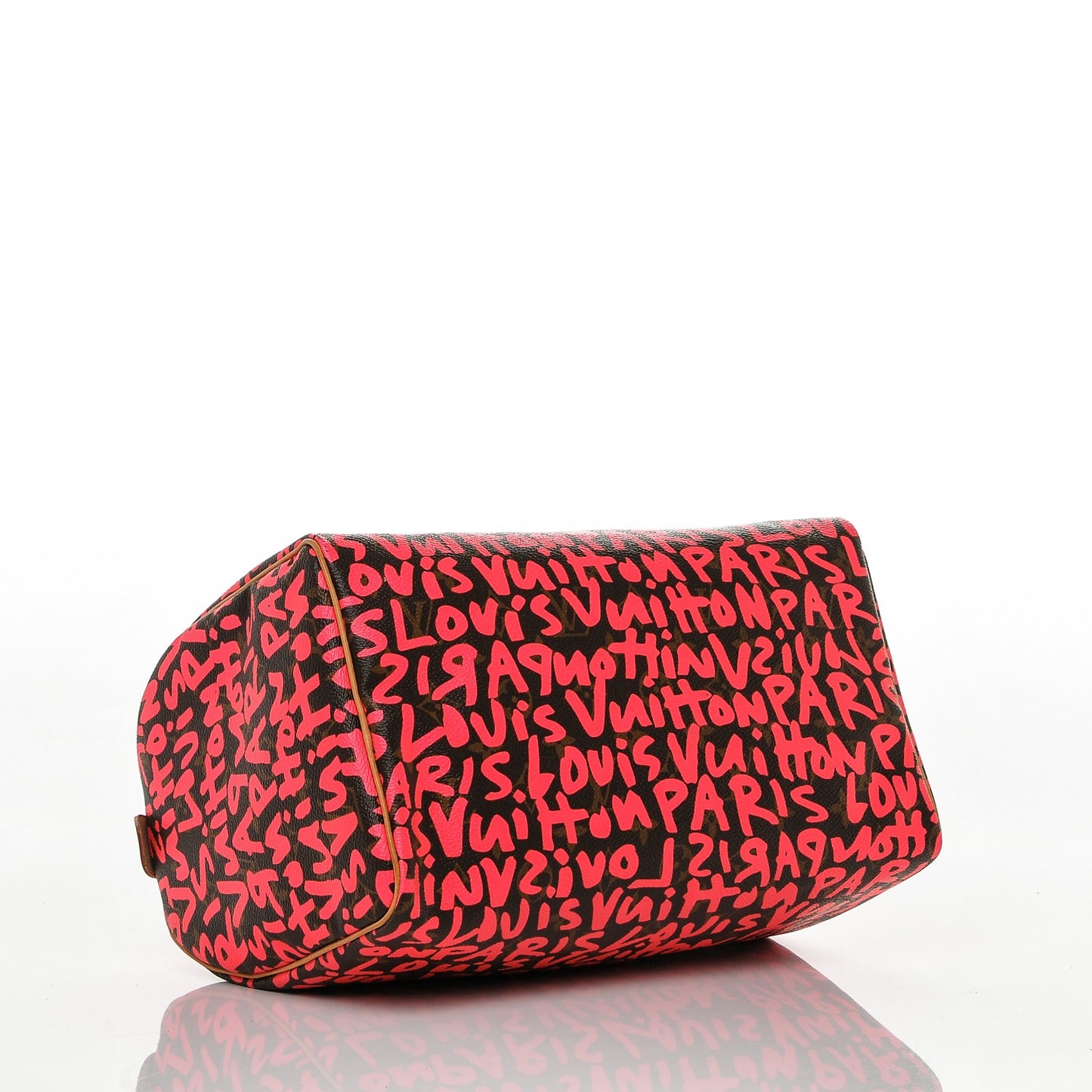 Monogram Graffiti Speedy 30 Fuchsia