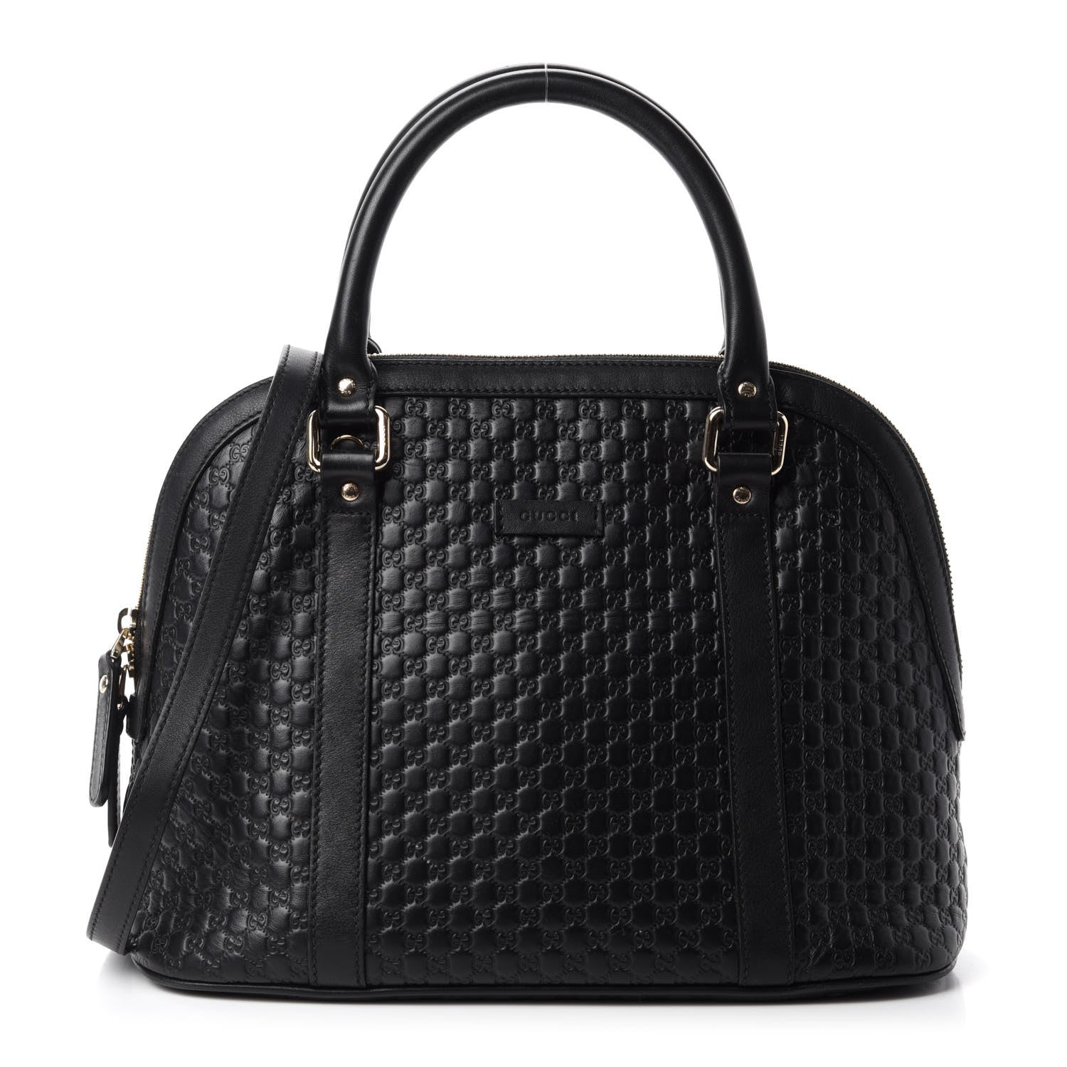 Gucci Microguccissima Medium Dome Bag Black 1 of 15
