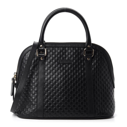 Gucci Microguccissima Medium Dome Bag Black 1 of 15