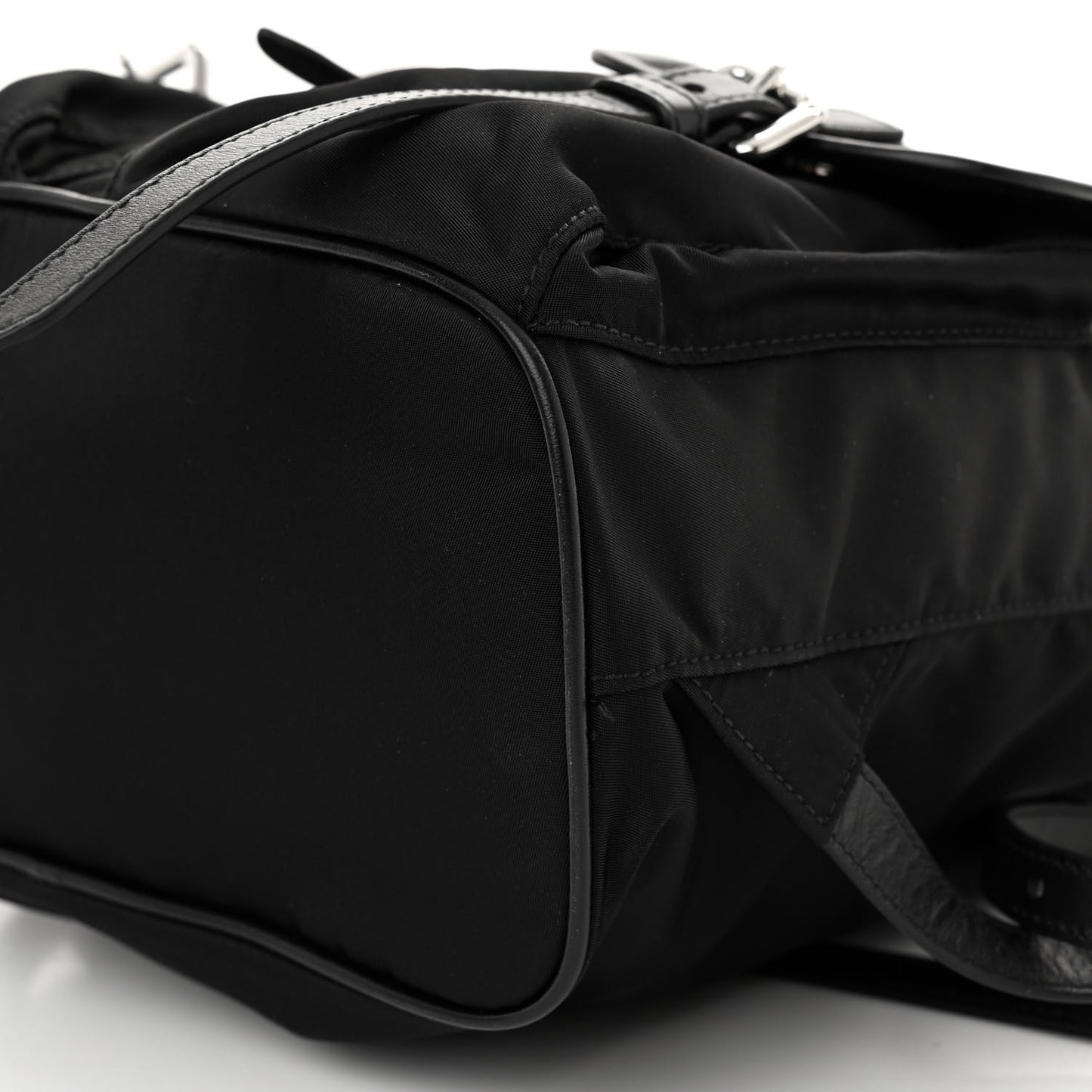 Tessuto Nylon Vitello Backpack Black