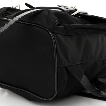 Prada Tessuto Nylon Vitello Backpack Black 10 of 11