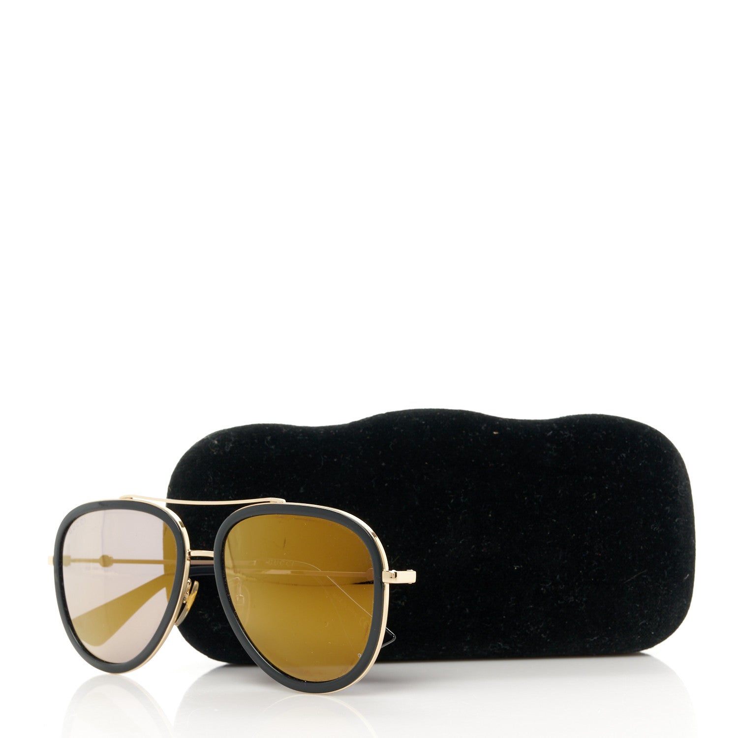 Gucci Aviator Sunglasses GG0062S Black 8 of 8
