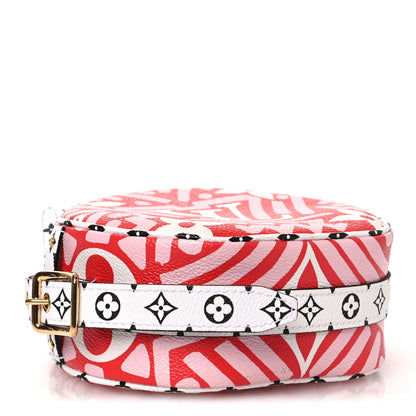 Louis Vuitton Monogram Giant Crafty Boite Chapeau Souple PM Rouge Rose Creme 4 of 10