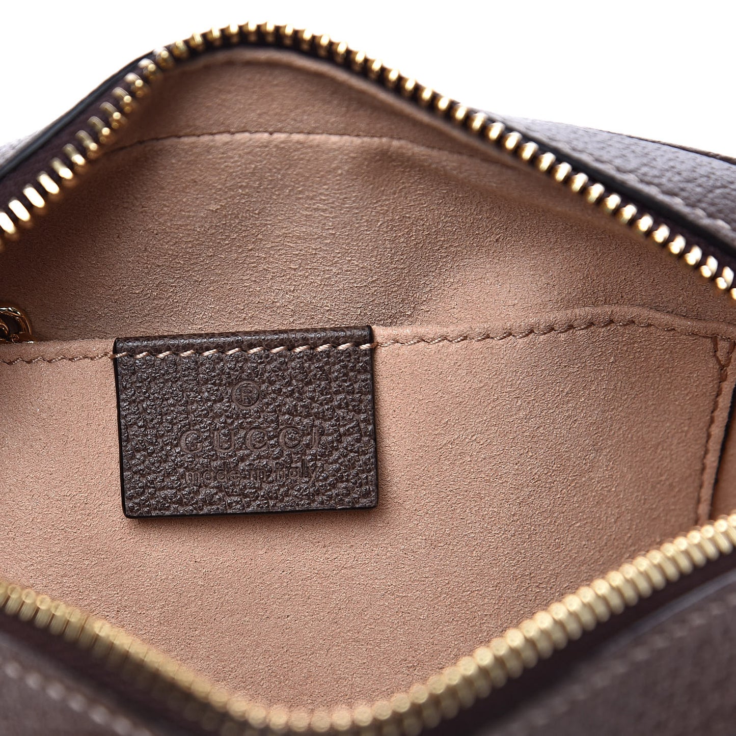 GG Supreme Monogram Web Mini Ophidia Shoulder Bag Brown