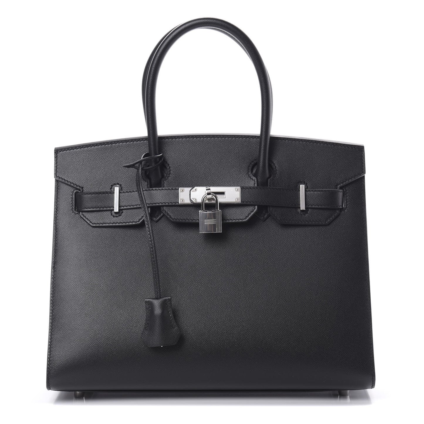 Madame Calfskin Birkin Sellier 30 Black
