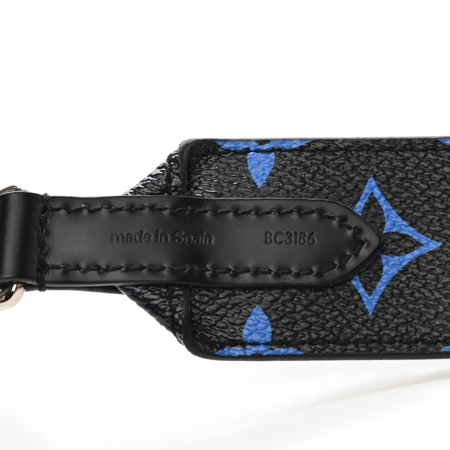 Canvas Bandouliere Shoulder Strap Black Bleu Digital