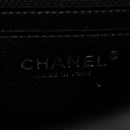 Chanel Caviar Quilted Jumbo Single Flap Black 6 of 14
