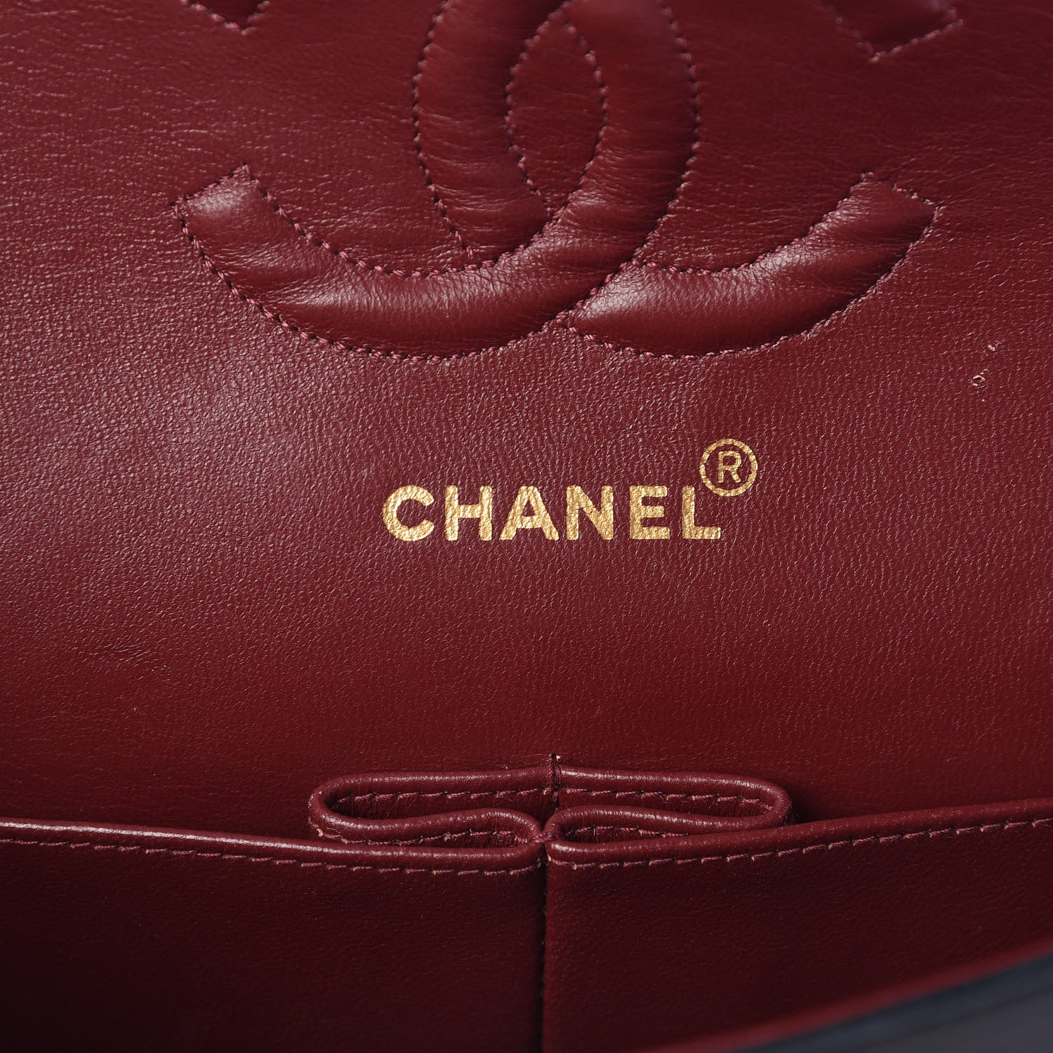 Chanel Lambskin Quilted Medium Double Flap Black 6 of 19