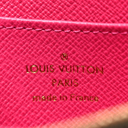 Louis Vuitton Monogram Travel Stickers Zippy Coin Purse 6 of 7
