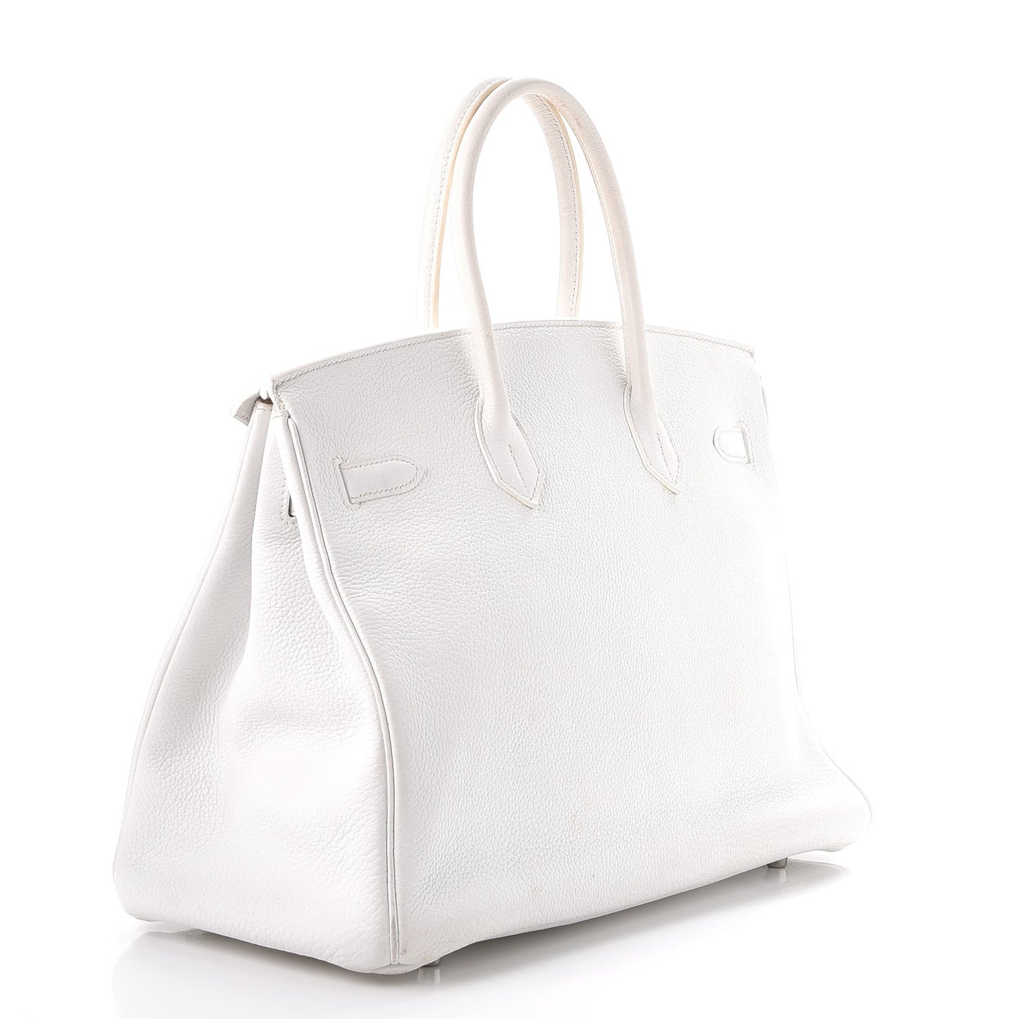 Taurillon Clemence Birkin 35 White