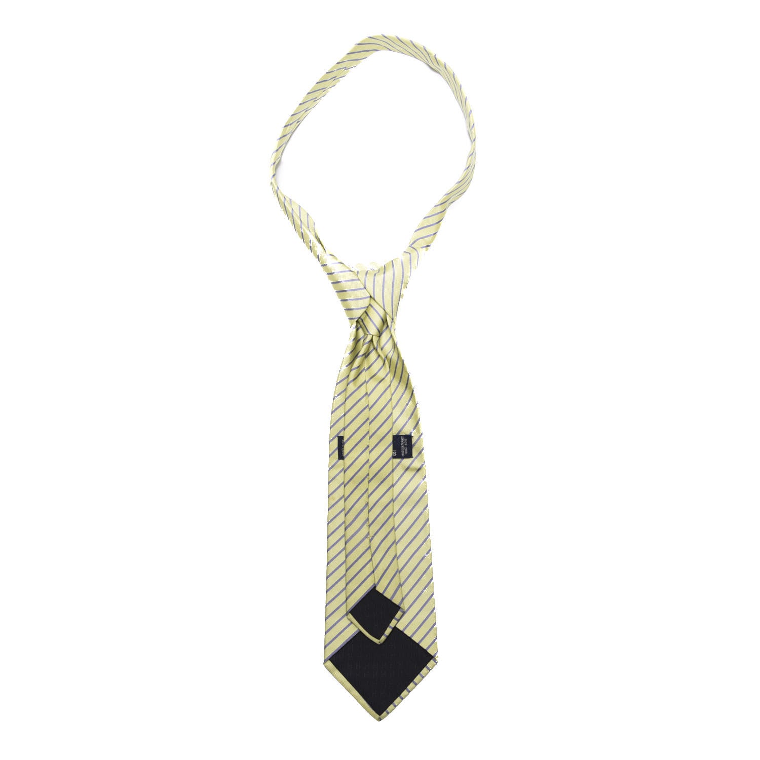 Hermes Silk Striped Mens Neck Tie 2 of 4