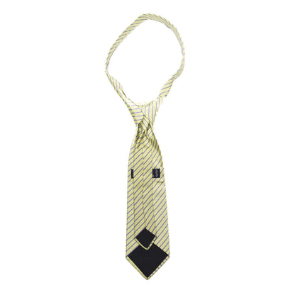 Hermes Silk Striped Mens Neck Tie 2 of 4