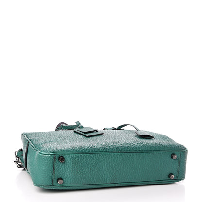 Burberry Signature Grain Briefcase Green 4 of 18