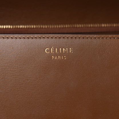 Celine Box Calfskin Medium Classic Box Flap Bag Camel 7 of 11