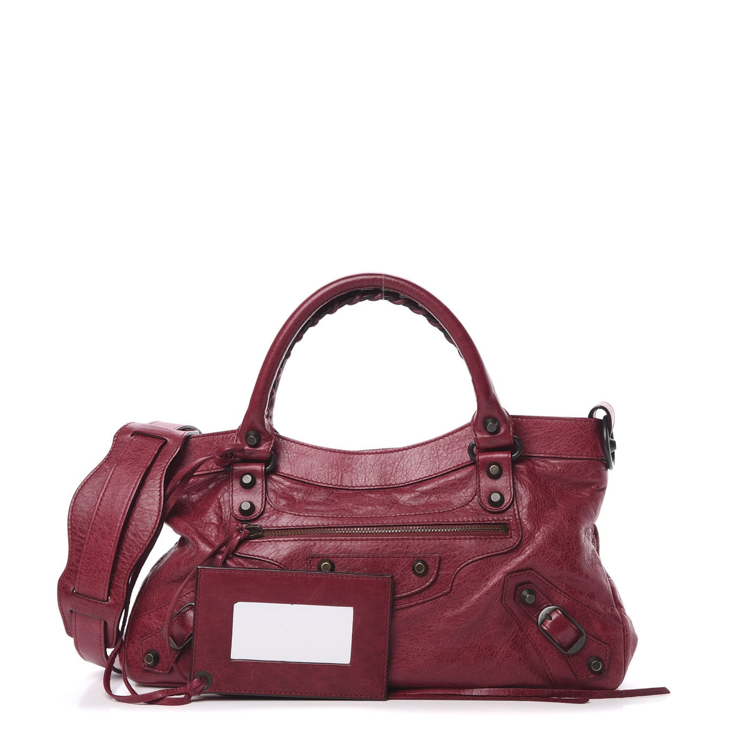 Agneau Classic Hardware First Pourpre