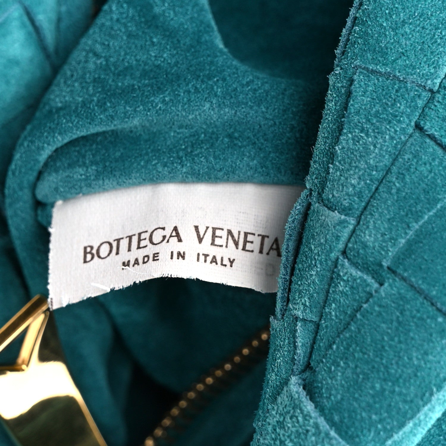 Bottega Veneta Suede Intrecciato Teen Jodie Hobo Petroleum Blue 7 of 11