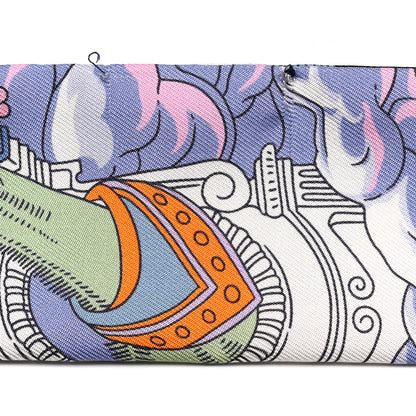 Hermes Silk Sur Mon Nuage Twilly Bleu Black Mauve 3 of 4