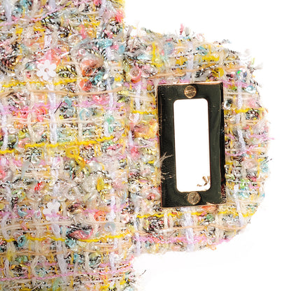 Chanel Tweed Garden Party 2.55 Reissue 225 Flap Multicolor 5 of 8