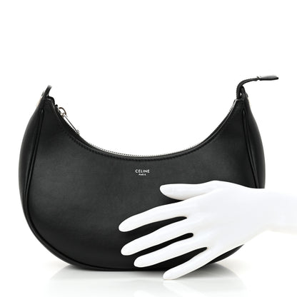 Celine Smooth Calfskin Chain Strap Ava Shoulder Bag Black 2 of 11